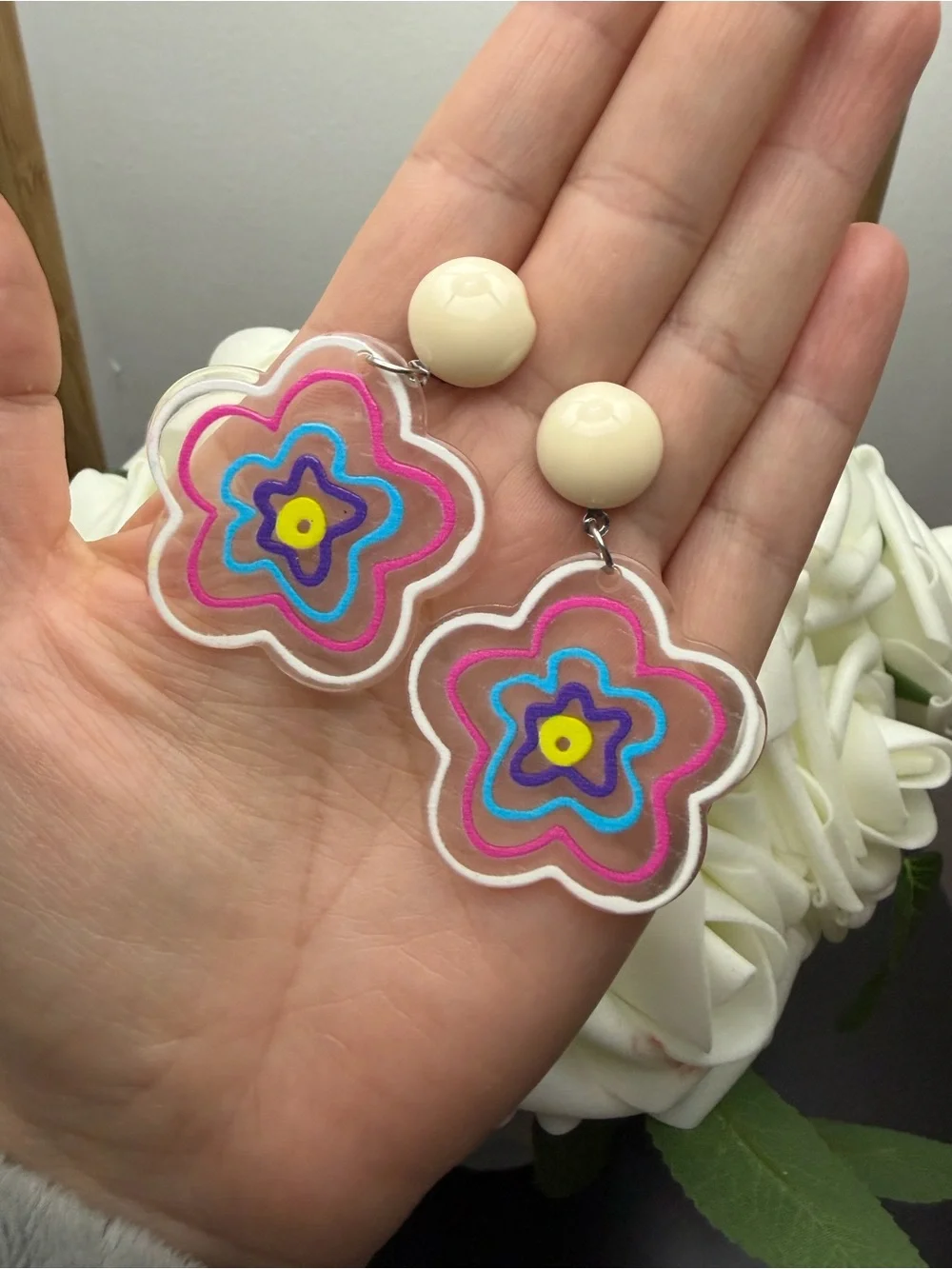 N/A colorful flower